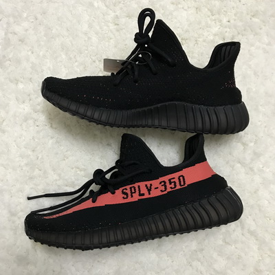 Adidas 350 V2 Boost(Real Boost) Black & Red Core
